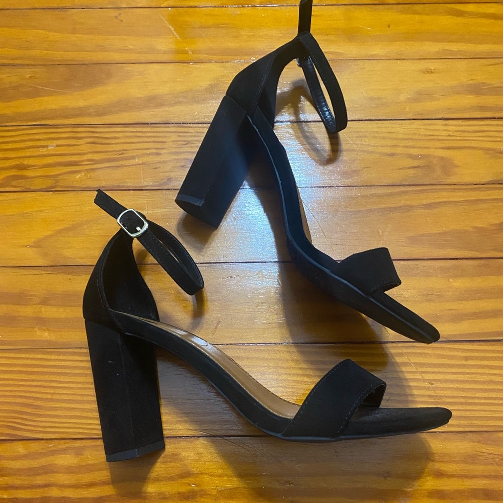 Black heels